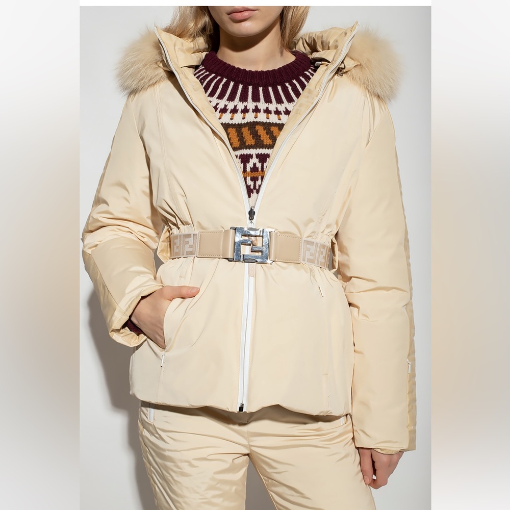 Fendi puffer reversible ski jacket